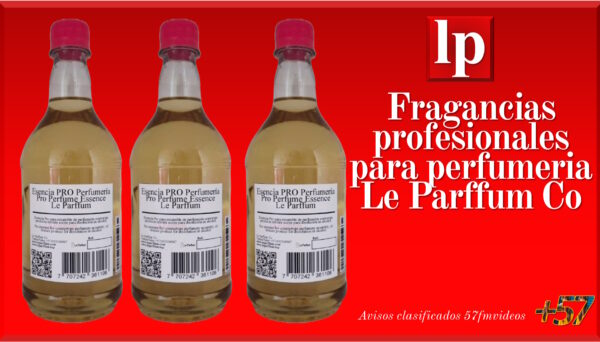 ESENCIAS FRAGANCIAS PROFESIONALES PARA PERFUMERIA LE PARFFUM. 57fmvideos