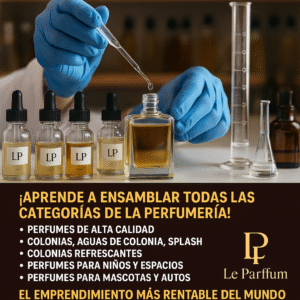 CURSO ENSAMBLE DE PERFUMERIA PROFESIONAL LE PARFFUM